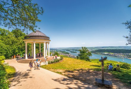 Blick vom Niederwalddenkmal auf den Rhein © pure-life-pictures-fotolia.com