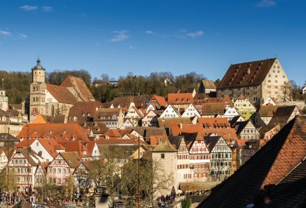 Blick auf die Altstadt von Schwäbisch Hall © AMzPhoto-fotolia.com