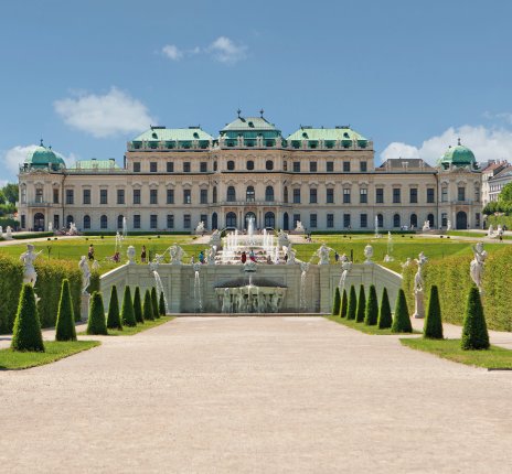 Schloss Belvedere in Wien © Digitalpress - fotolia.com