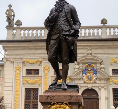 Statue von Johann Wolfgang Göthe in Leipzig © ivan_varyukhin - fotolia.com