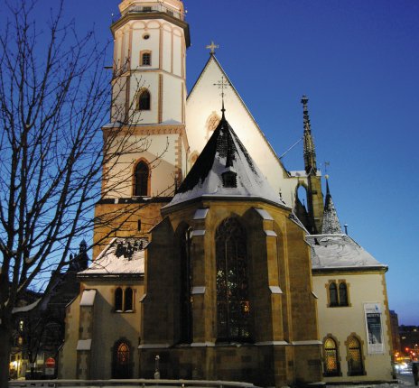 Thomaskirche im Winter © LTM/Andreas Schmidt