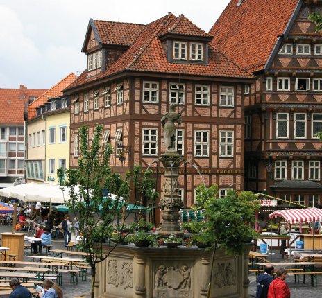 Marktplatz in Hildesheim © Bobo-fotolia.com