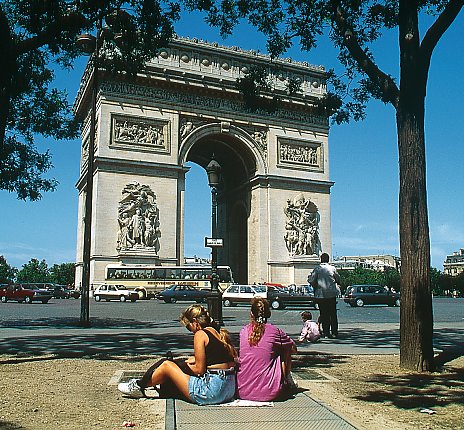 Triumphbogen in Paris 