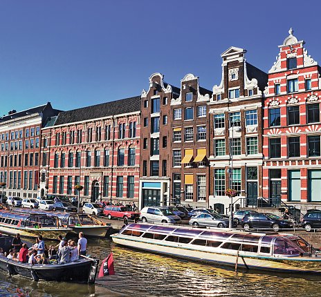 Grachtenfahrt in Amsterdam © ArTo-fotolia.com