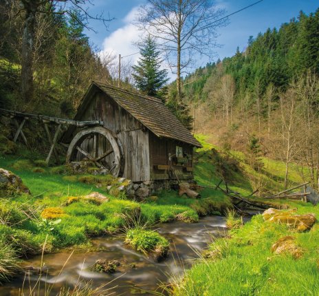 Wassermühle im Schwarzwald © pixabay.com/hschmider