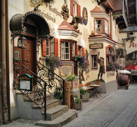 Die kleinste Altstadt Tirols - die Römerhofgasse © TVB Kufsteinerland-lolin
