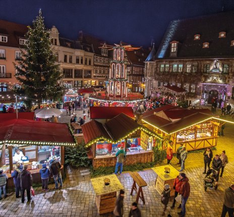 Weihnachtsmarkt in Quedlinburg © Jürgen Meusel