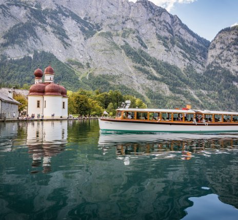 Bootsfahrt auf dem Königssee © Berchtesgadener Land Tourismus
