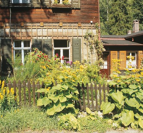 Garten in Krummhübel 