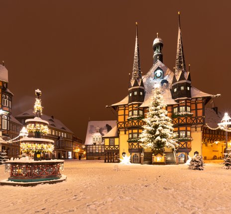 Weihnachtsmarkt in Wernigerode © ohenze - stock.adobe.com