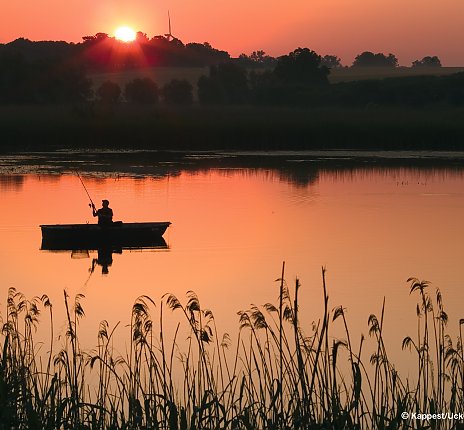 Abendstimmung am See, Angler, Uckermark © Kappest/Uckermark (tmu GmbH)