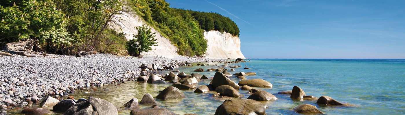 Ostsee ab Nürnberg Kreidefelsen auf Rügen