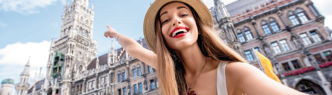 Am Marienplatz in München