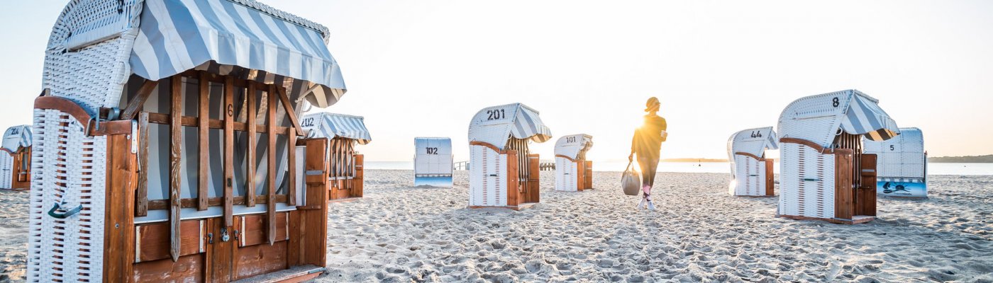 Strandkörbe am Travemünder Strand