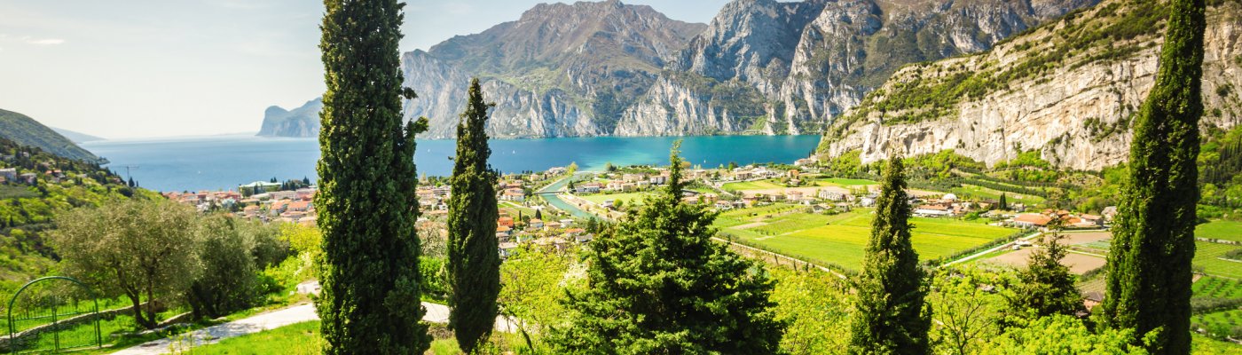 Blick auf Riva del Garda