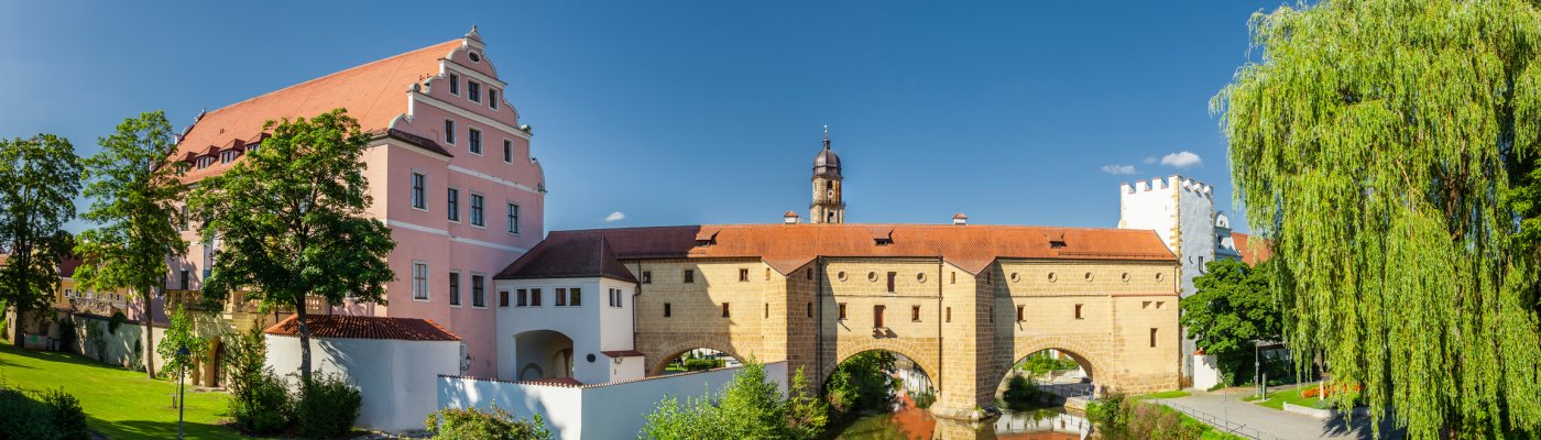 Busreisen ab Amberg Berühmte Stadtbrille in Amberg in der Oberpfalz
