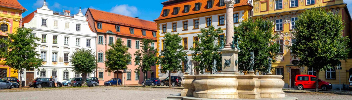 Marktplatz von Neuburg an der Donau