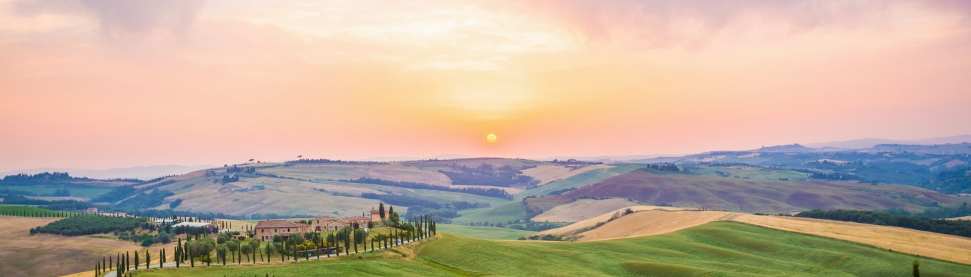 Toskana ab Bamberg Toskanalandschaft