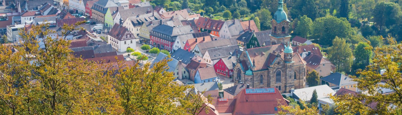 Tagesfahrten ab Pegnitz Blick auf Pegnitz