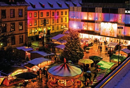 Weihnachtsmarkt in Fulda © Tourismus- und Kongressmanagement Fulda