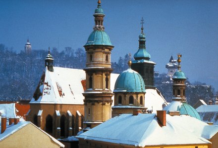 Kirche von Graz im Winter © Steiermark Tourismus
