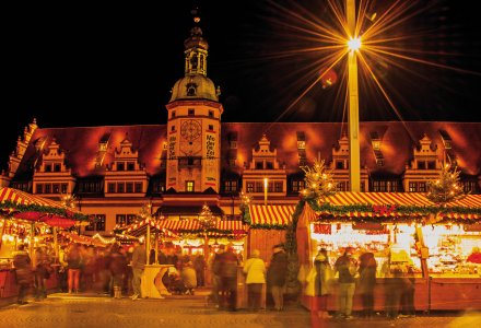 Weihnachtsmarkt in Leipzig &copy; panoramaphoto-fotolia.com