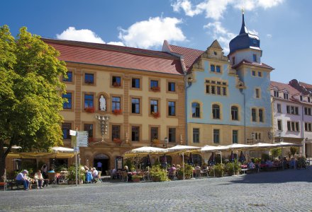 Cafes an der Innungshalle in Gotha © Gerhard Köhler-fotolia.com