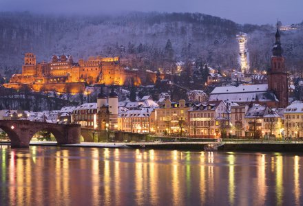 Winterliches Heidelberg &copy; eyetronic-fotolia.com