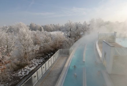 Europa Therme Bad Füssing im Winter © Kur & GästeService Bad Füssing/Joerg Schlegl