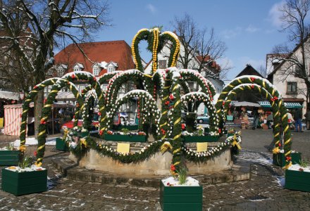 Osterbrunnen in Heiligenstadt © Gerhard Köhler-fotolia.com