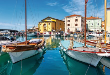 Hafen von Piran &copy; josemiguelsangar - stock.adobe.c