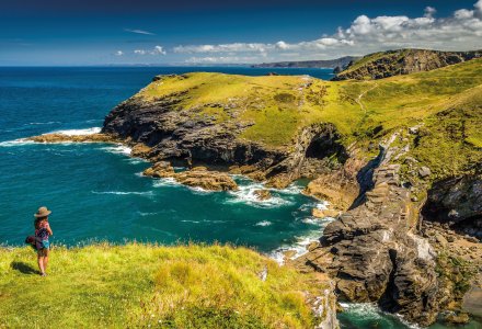 Die Küste Cornwalls bei Tintagel Castle © Rüdiger Nold-fotolia.com