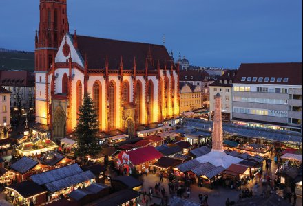 Weihnachtsmarkt Würzburg © CTW/Andreas Bestle