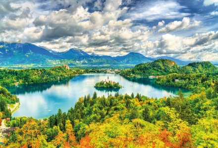 Marieninsel im Bleder See © Leonid Andronov - stock.adobe.com