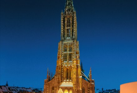 Ulmer Weihnachtsmarkt &copy; Tourismusverband Oberschwaben