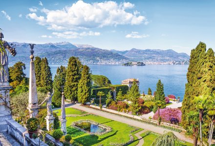 Blick von der Isola Bella auf den Lago Maggiore © Mari79 - stock.adobe.com
