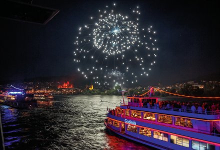 Rhein in Flammen Rüdesheim © Rüdesheim Tourist AG, D. Ketz