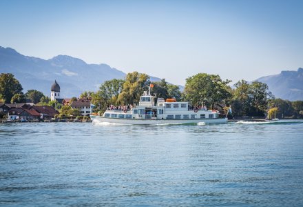 Schifffahrt auf dem Chiemsee © Chiemgau Tourismus e.V.