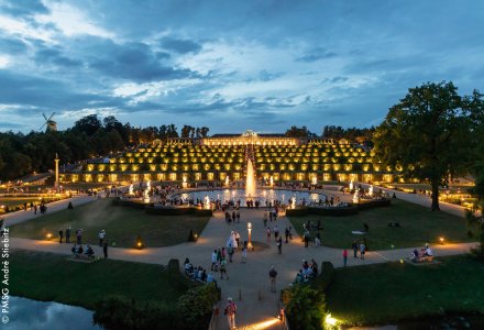 Potsdamer Schlössernacht auf Schloss Sanssouci © PMSG Andre Stiebitz