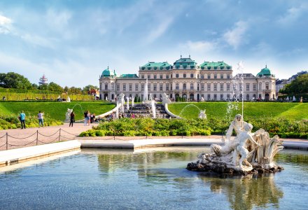 Schloss Belvedere in Wien &copy; EKH-Pictures - stock.adobe.com