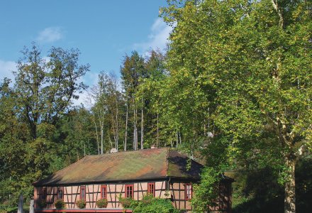 Ein Wirtshaus im Spessart &copy; Peter Eckert