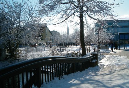 Winterliches Bad Füssing © Kur & Gäste-Service Bad Füssing