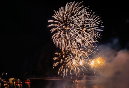 Rhein in Flammen Oberwesel &copy; Uwe - stock.adobe.com